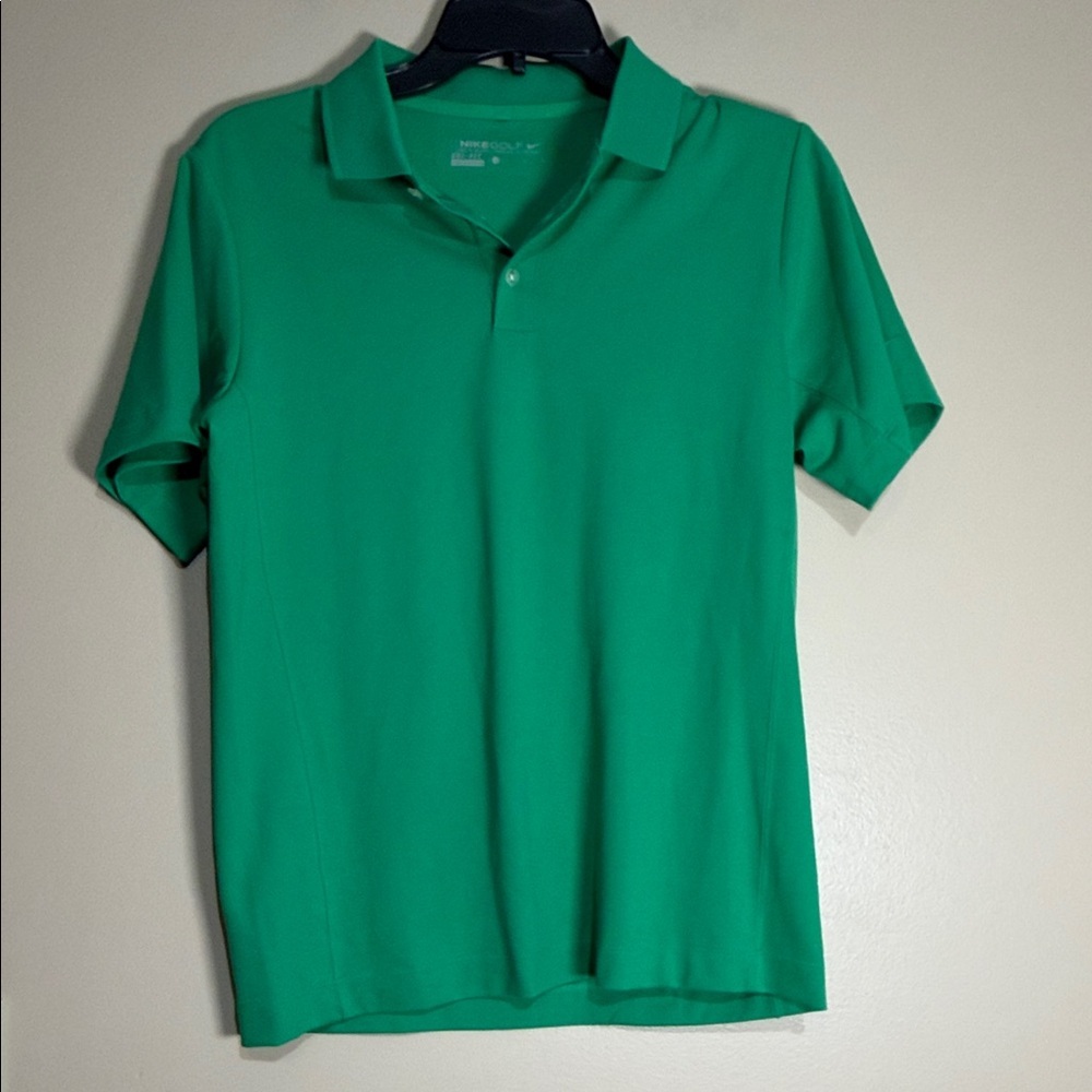Nike Green Dri-FIT Golf Polo